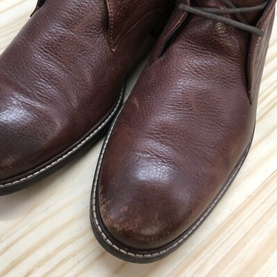 Cole Haan Boots Mens GrandOS Watson Chukka Comfort Brown Leather Lace Up Size 11 Cole Haan Boots Mens 11.5 M GrandOS Watson Chukka Comfort  main image 3
