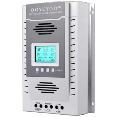 MPPT 100AMP Solar Charge Controller For 12V 24V DC Battery Regulator MAX 2600W Q