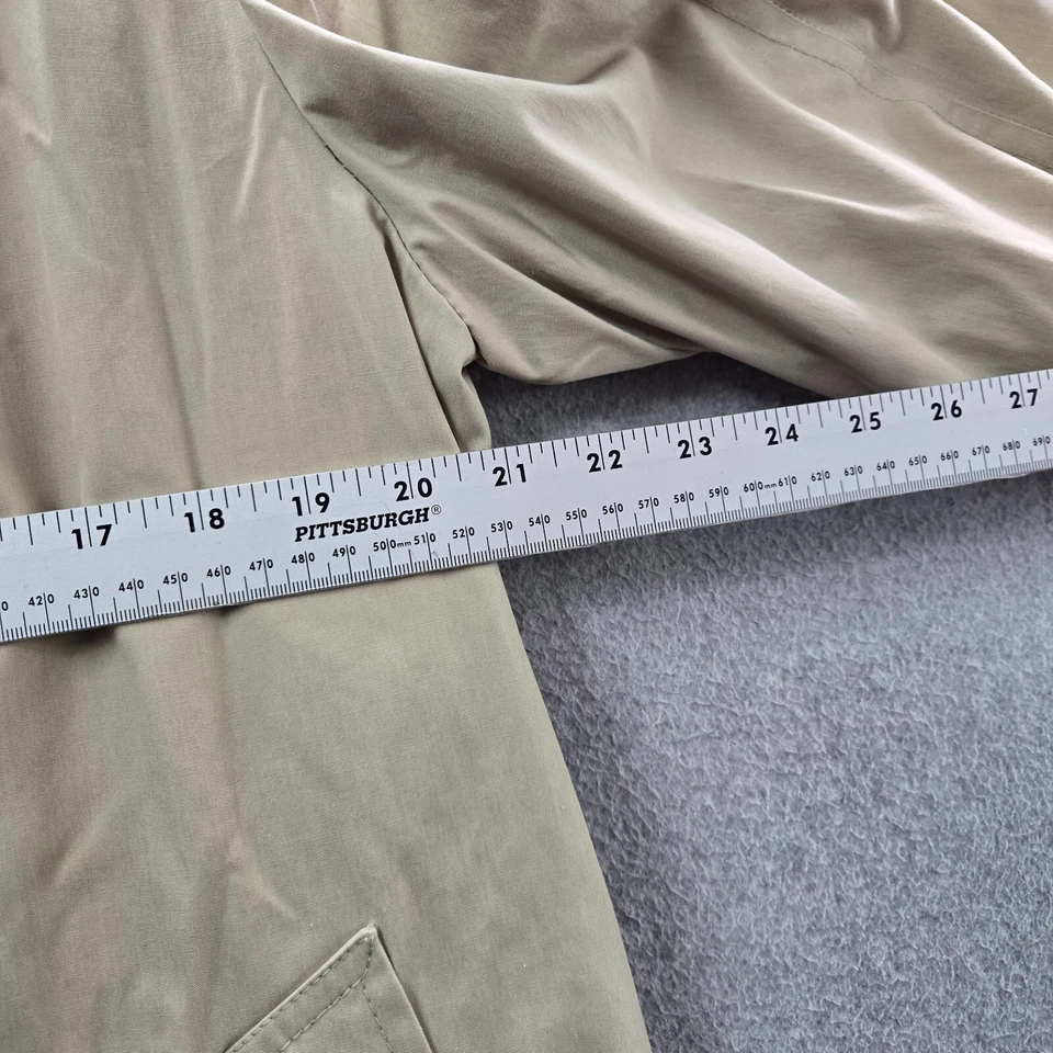 Chaqueta de mujer Brooks Brothers vintage 10 beige mezcla de lana gabardina años 70 80 Foto 4 de 4