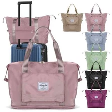 Women Folding Bags Waterproof Tote Duffle Bag Handbag Large Capacity Travel Bag