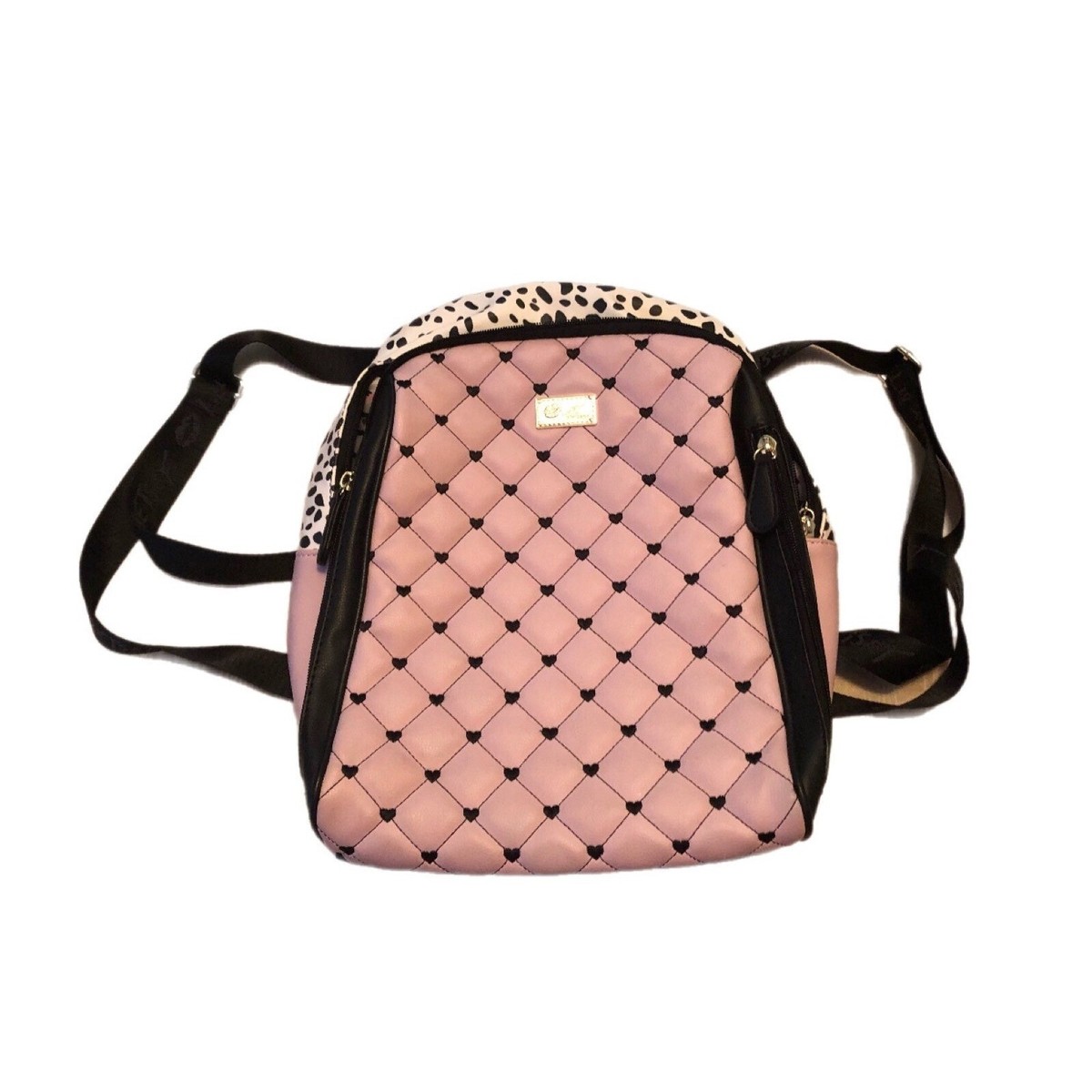 Luv Betsey Small Women Backpacks Blk/Pink Betsey Johnson Backpack Bag 12”H x 12”W x | Mercari main image 4