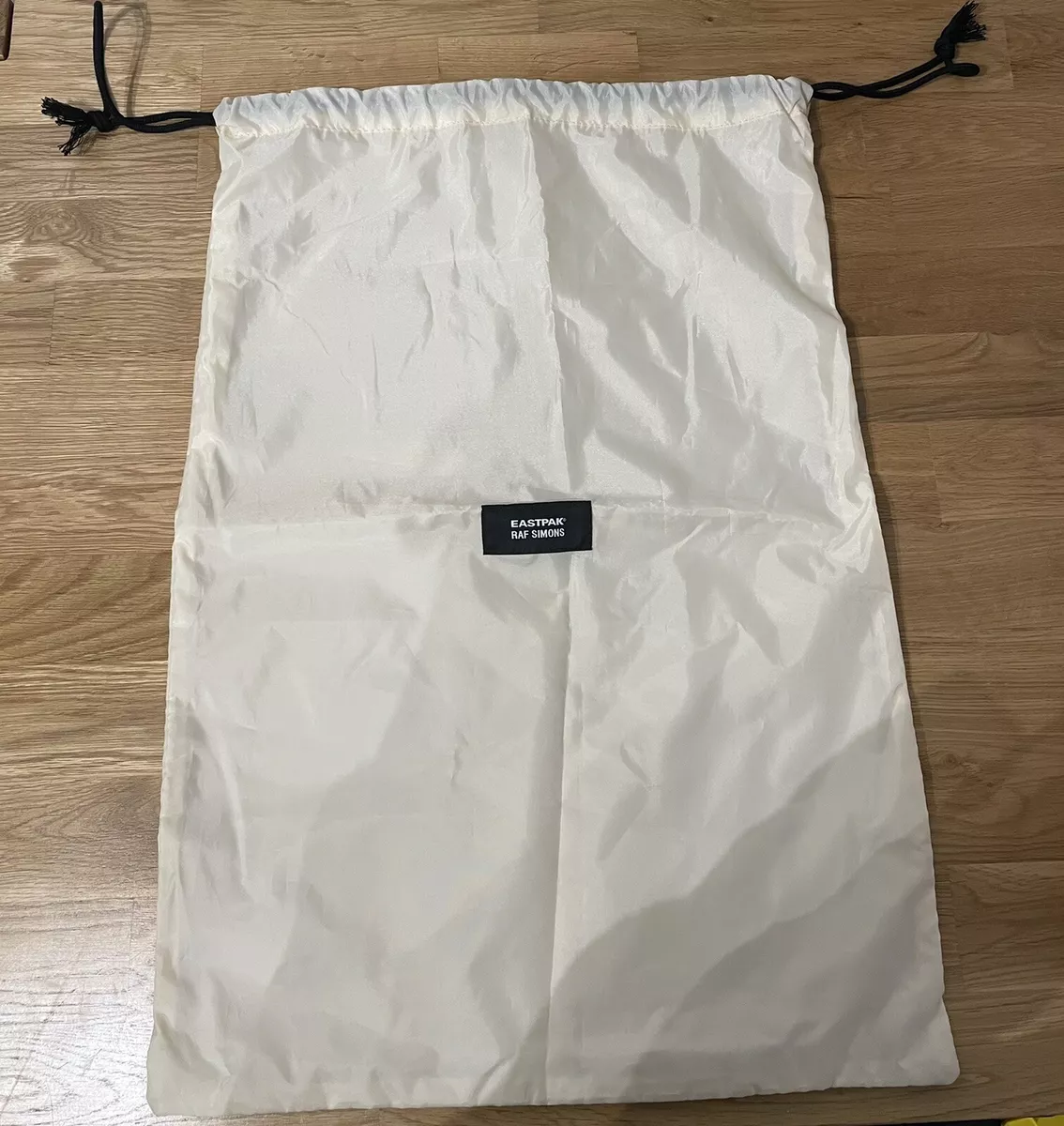 Eastpak x raf simons Large drawstring Bag Brand New Off White eBay