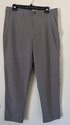 Lululemon ABC Trouser Classic Pants Nomad  Men Size  34 W X  28 L New