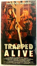 Trapped Alive (VHS, 1993)  AIP Studios -  Alex Kubik - RARE OOP ACTON NEW SEALED