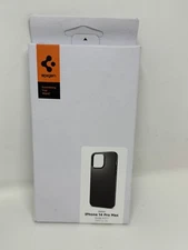 iPhone 14 Pro Max Silicone Phone Case Spigen Thin Fit Black New In Box ACS04776