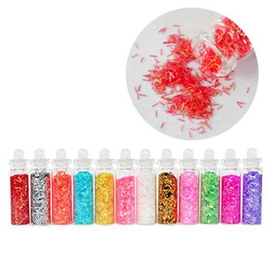 Nail-Art-Shimmery-Glitter-Decoration-12-Colors-Acicular-Dust-Sparkling-Chips-USA