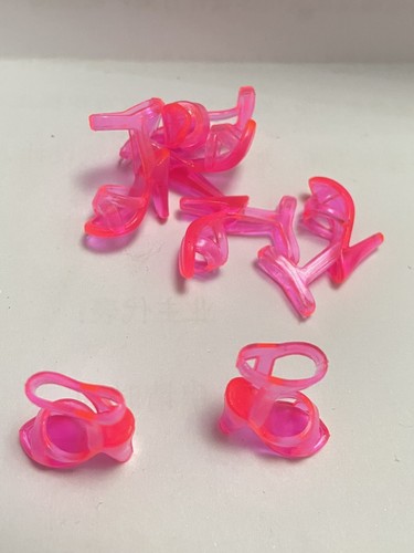 42 Pair 3 colors pliable silicone shoes for the 11.5" doll Shoes 887v9 - Picture 9 of 10