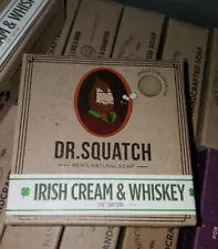 Dr. Squatch OG IRISH CREAM & WHISKEY SOLD OUT Limited Edition RARE SEALED