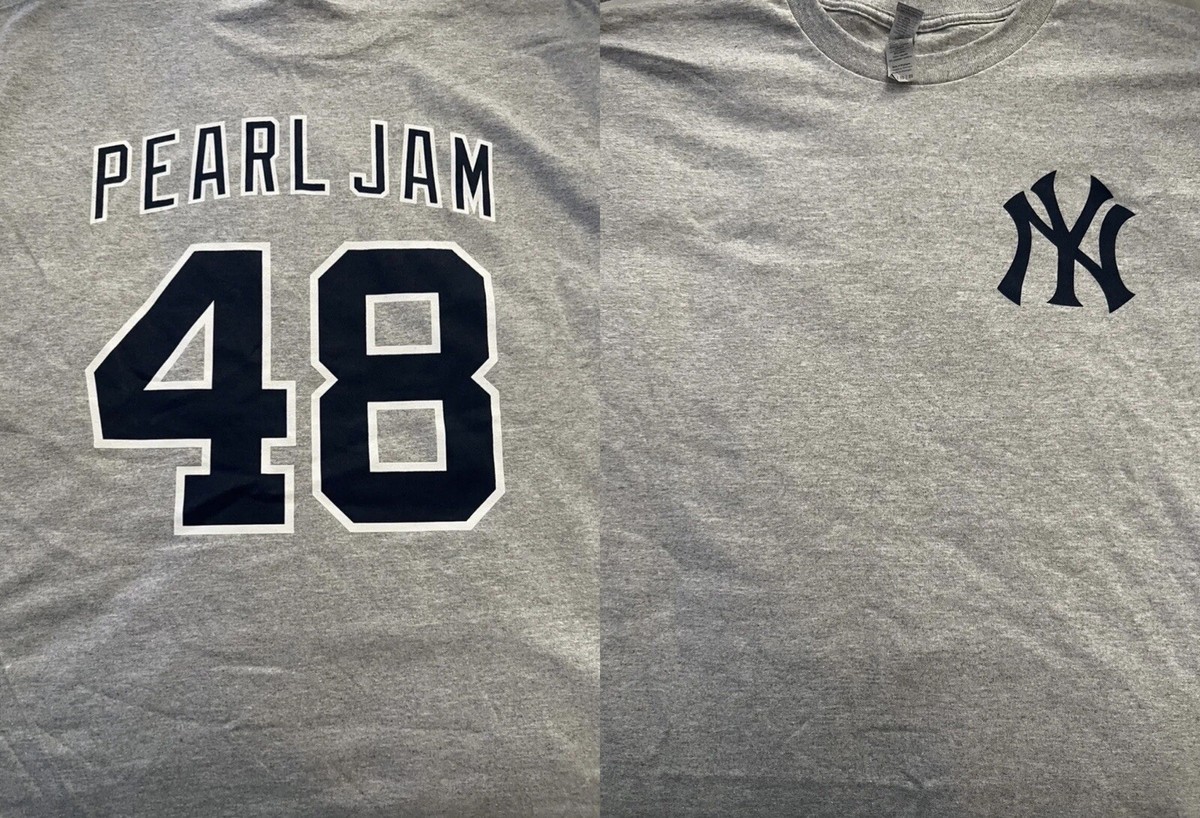 PEARL JAM SHIRT XL NY YANKEES STADIUM 2022 #48 ANTHONY RIZZO