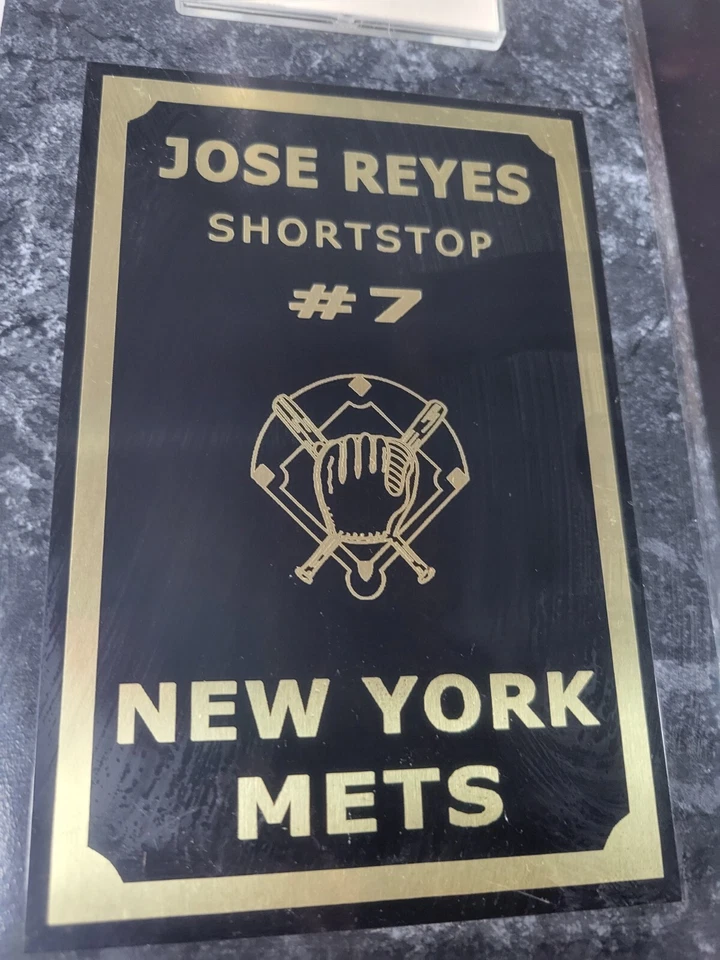 Jose Reyes 12x15 Wall Plaque NY Mets with Card - Image 3 of 4