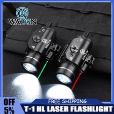 Tactical Scout Weapon Light TL 1 HL Pistol Flashlight Mounted on Picatinny Rail