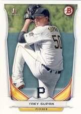 (50) 2014 Bowman Draft Picks TREY SUPAK Rookie Card LOT #DP62 Pirates