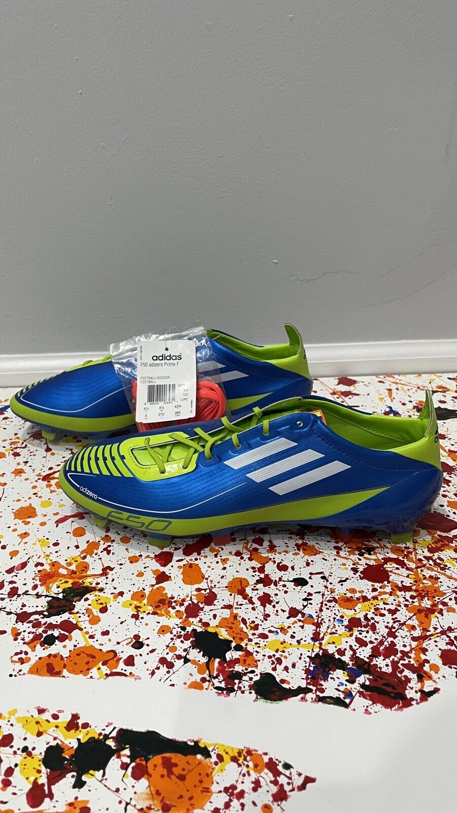 Adidas F50 Adizero FG Prime Football Soccer Cleats US7 UK6 1/2 EUR40  Exclusive