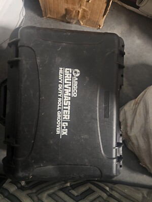 Argco Gruvmaster G-1X Heavyduty Roll Groover