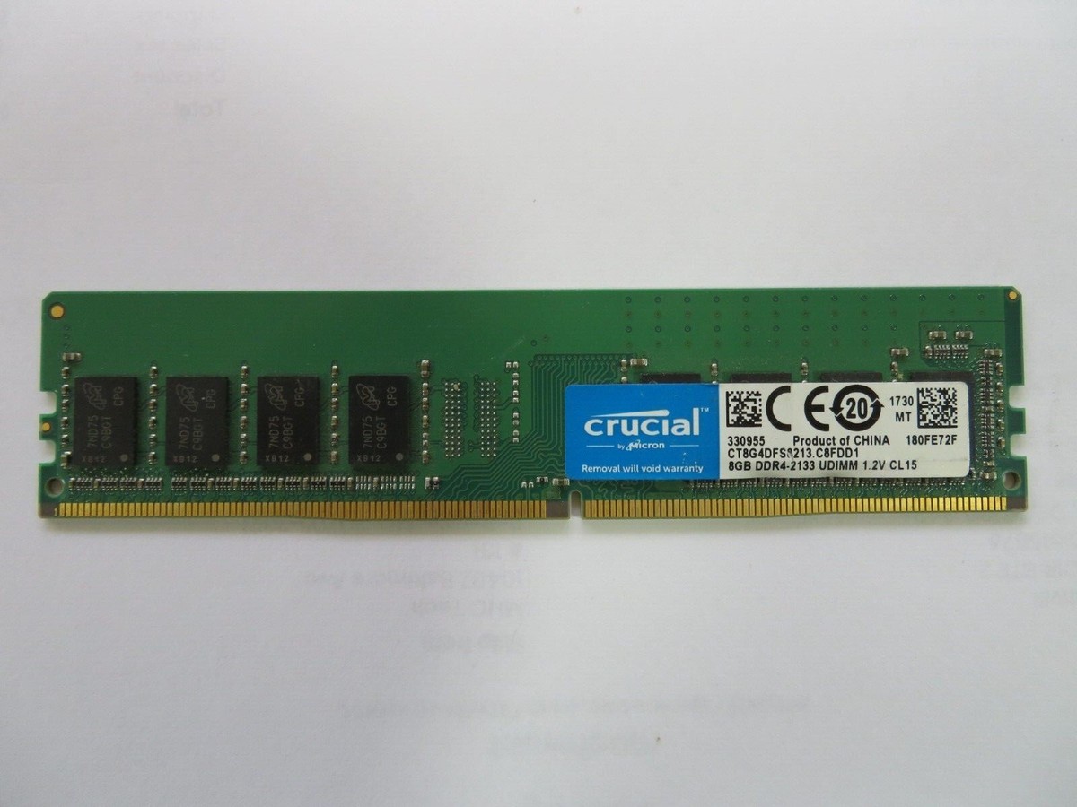 Sodimm Crucial 8gb 8 Gb Ddr4 2133 Mhz Crucial 8GB DDR4 2133MHz PC4
