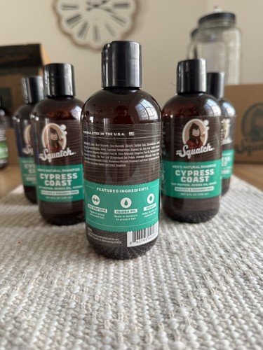 Cypress Coast Men's Shampoo Natural Burdock Root Tea Tree Oil 8 Fl Oz - Picture 3 of 3