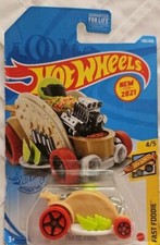 Hot Wheels Fast Foodie 4/5 Car-De- Asada 108/250 NEW in Package For 2021