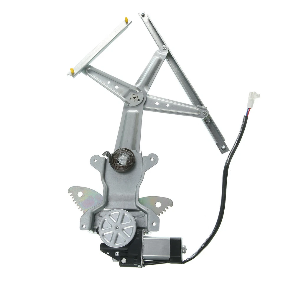 Regulador de ventana con motor 2 pines delantero izquierdo para Toyota Tercel 1995-1998 sedán Foto 3 de 4