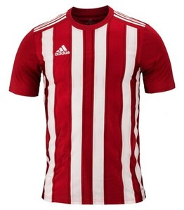 Adidas Men Stripe 21 Shirts Run Red White T-Shirt Casual Tee Top Jersey  GN7624 | eBay