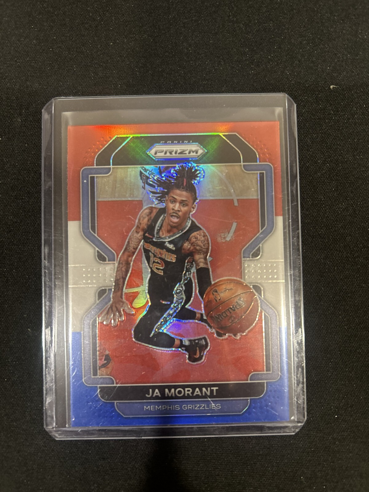 2021-22 Panini Prizm - Ja Morant #194 Red White & Blue Prizm