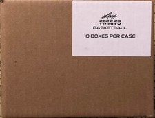 2022/23 LEAF TRINITY BASKETBALL CASE 10 HOBBY BOXES 5 AUTOS/PATCHES EACH LOADED!