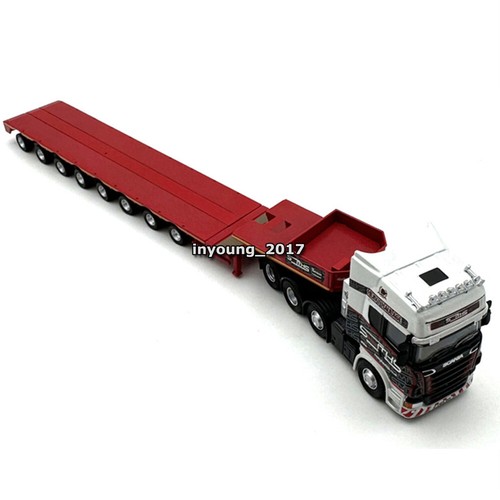 1:76 SCANIA R Topline Nooteboom Tieflader Semi-LKW Diecast Modell Sammlung - Bild 12 von 13