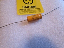 4uF, 250V Sprague Atom TVA-1501 Axial Capacitor 4uF, 250VDC, 4uF 250DC, 1 Piece 