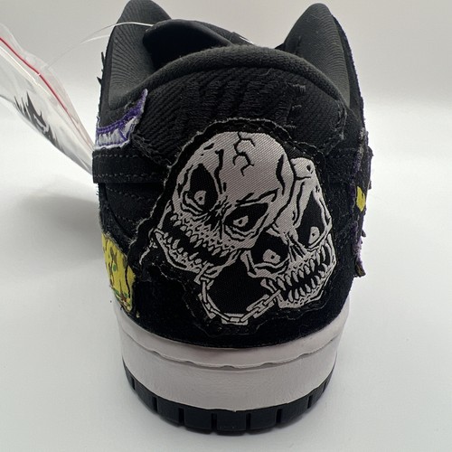 💀🔥Nike SB Dunk Low Pro QS Neckface Sneaker Größe 10 Herren mit Karton - Bild 8 von 21