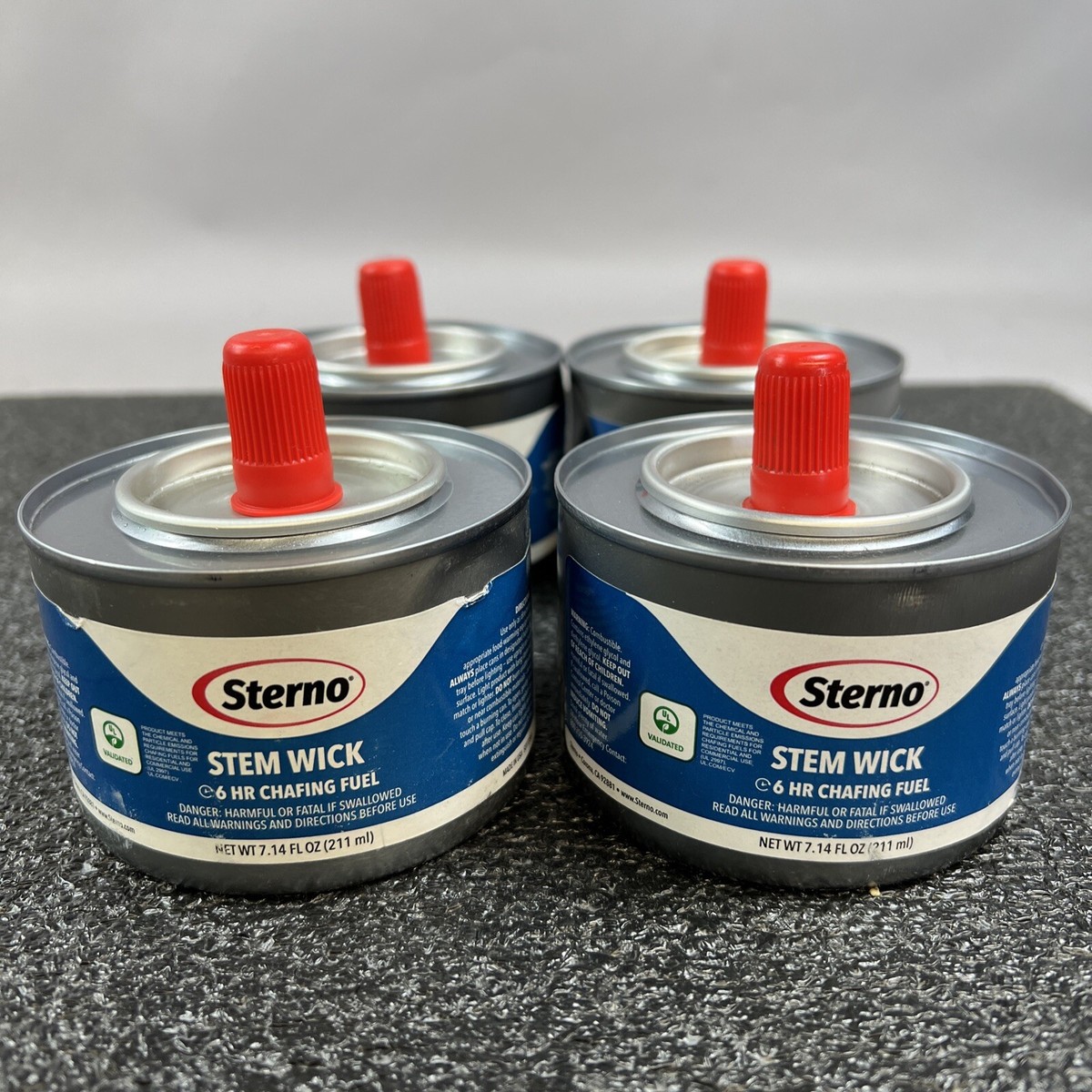 Sterno Stem Wick 6 Hour Chafing Fuel - 4 / CS | eBay