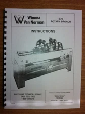Winona Van Norman Model 570 Manual