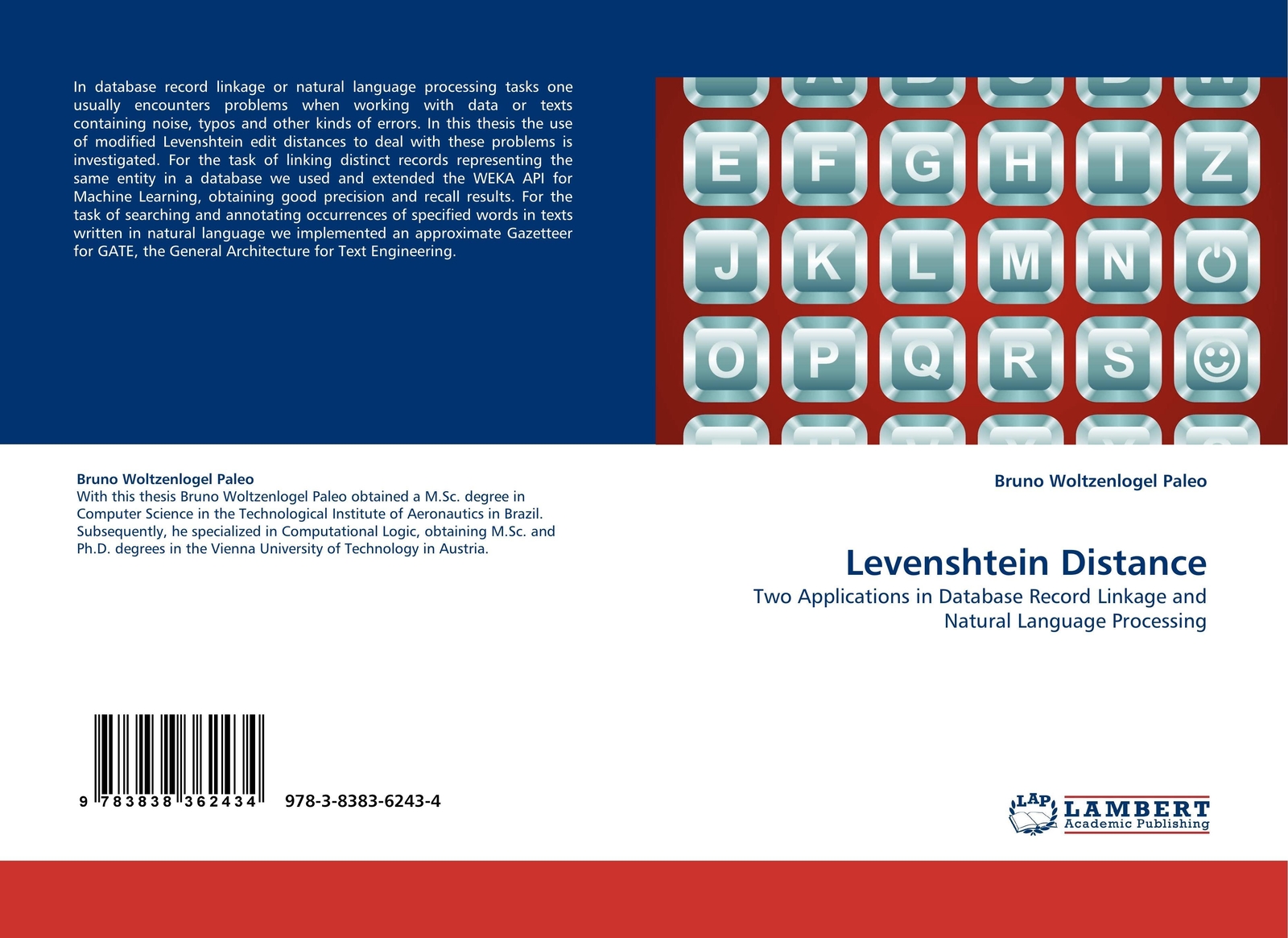 Thumbnail - Levenshtein Distance | Bruno Woltzenlogel Paleo | Taschenbuch |