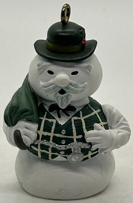 2002, Playing Mantis, Isle Of Misfit Toys, Scoop The Snowman Ornament, 3 1/4  