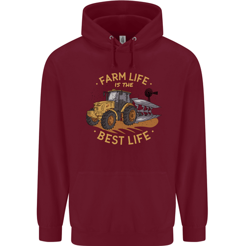 Farming Farm Life is the Best LIFE Farmer Childrens Kids Hoodie - Picture 75 of 84