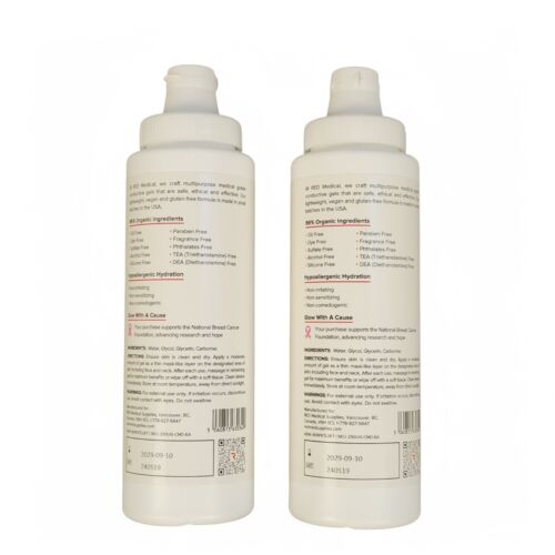 2 Gel Conduttivo Multidispositivo Rosso Forniture Mediche 8,45floz/250mL - Foto 2 di 6
