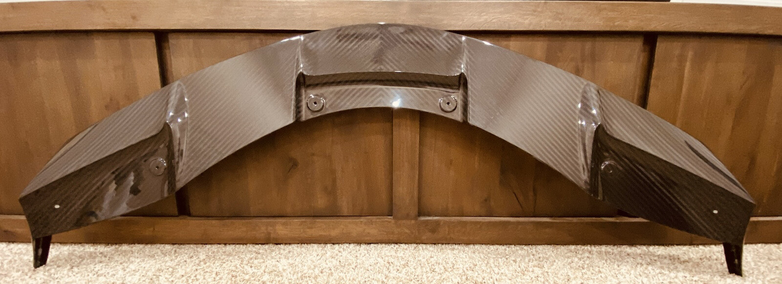 OEM🟣 PAGANI HUAYRA CARBON FIBER LOWER BUMPER FRONT LOWER SPLITTER SPOILER LIP