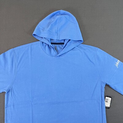 johnnie-O Lightweight L/S Edison Hoodie Mens M, Lg, XL, XXL Malibu Blue Pullover