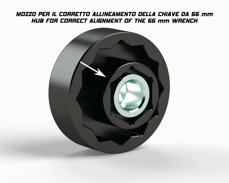 Tuerca de rueda trasera Ducati Streetfighter V4 rueda delantera combinación 55/30 herramienta NUEVO Foto 3 de 4