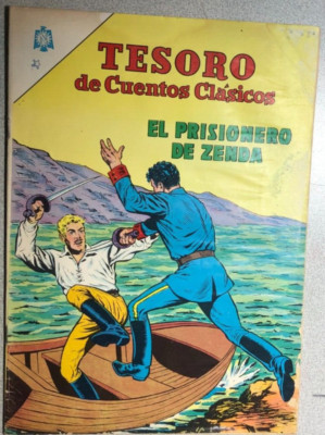 TESORO #84 Prisoner of Zenda I (1964) Mexican Spanish language comic book VG+