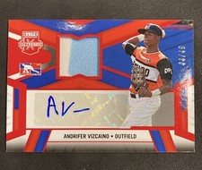 2023 Panini Elite Extra Edition - Andrifer Vizcaino - DPL Patch Auto RC SP /49