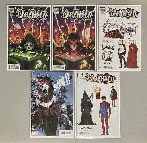 🔥MCU Comic Keys🔥DarkHold Alpha #1 1B 1:10 Design Omega 🔥NM+(9.4-9.8)🔥