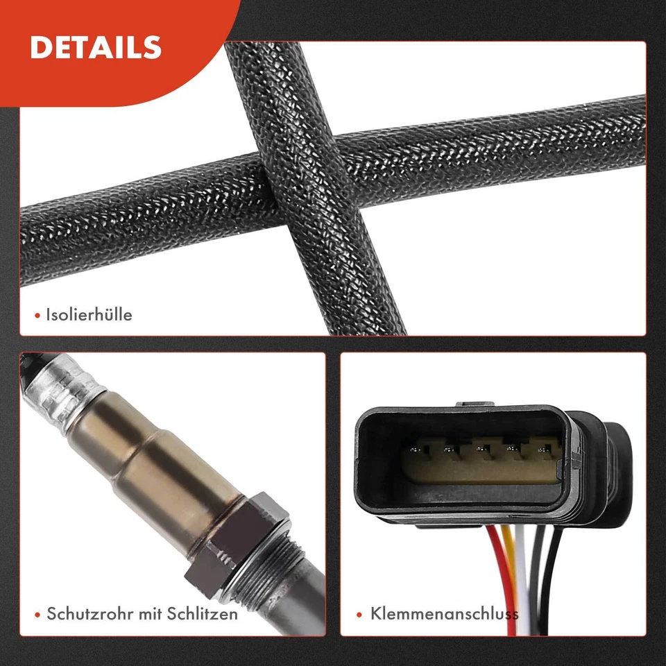 Lambdasonde vor Katalysator für BMW 1er F20 F21 3er E90 X1 F48 MINI Mini F55 F56 - Imagen 2 de 4