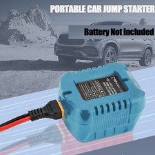 Car Jump Starter Adapter for Makita 18V Li-ion Battery with Jumper Cable Clamp