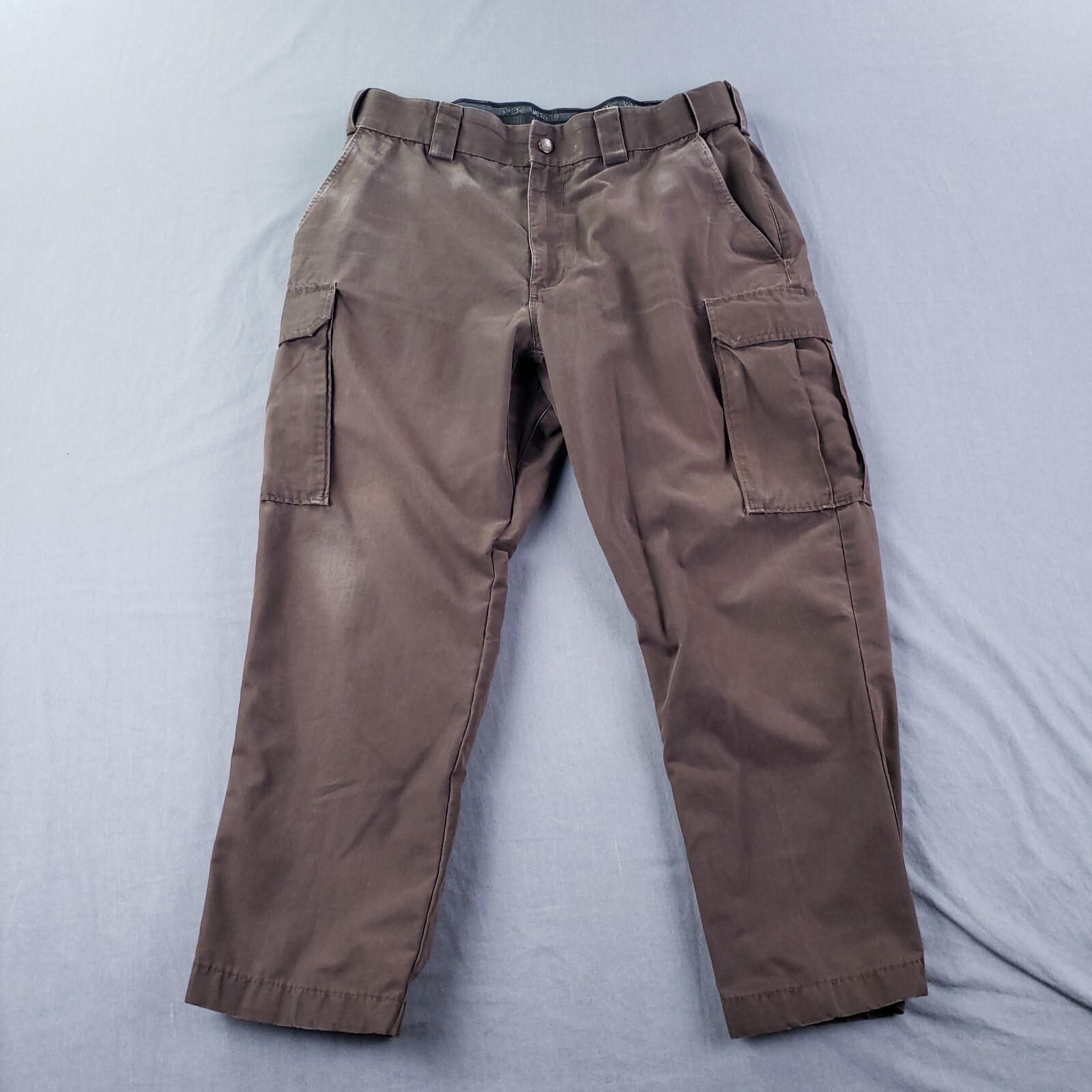 5.11 Tactical Pants Mens 36 Brown Class B PDU Cargo Ripstop Canvas 32x26