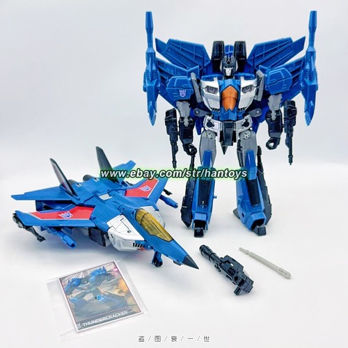 New Transformers Thundercracker Decepticon Hasbro IDW Leader Action Figure Toys