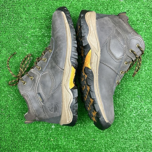 Timberland Maddsen Boys Leather Waterproof Rugged Hiking Boots A14IB Size 6 - Picture 19 of 23