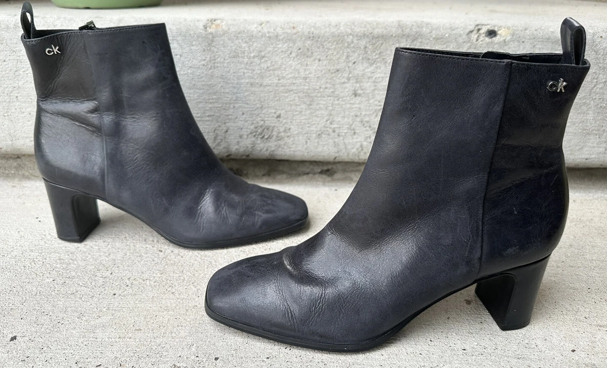 Calvin klein top square toe boot
