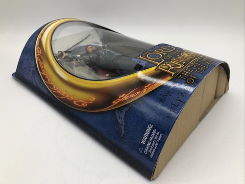 Super Posable Aragorn Herr der Ringe Die Rückkehr des Königs ToyBiz 2003 - Bild 6 von 6