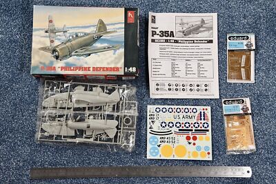 Hobby Craft 1:48 P-35A ''Philippine Defender'' Modellbausatz #1551 + Eduard Fotoätzung