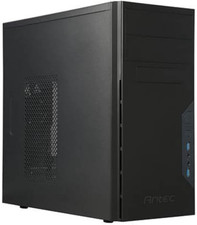 VSK3000E-U3 US SGCC Steel Black Mini Tower Case, Micro ATX
