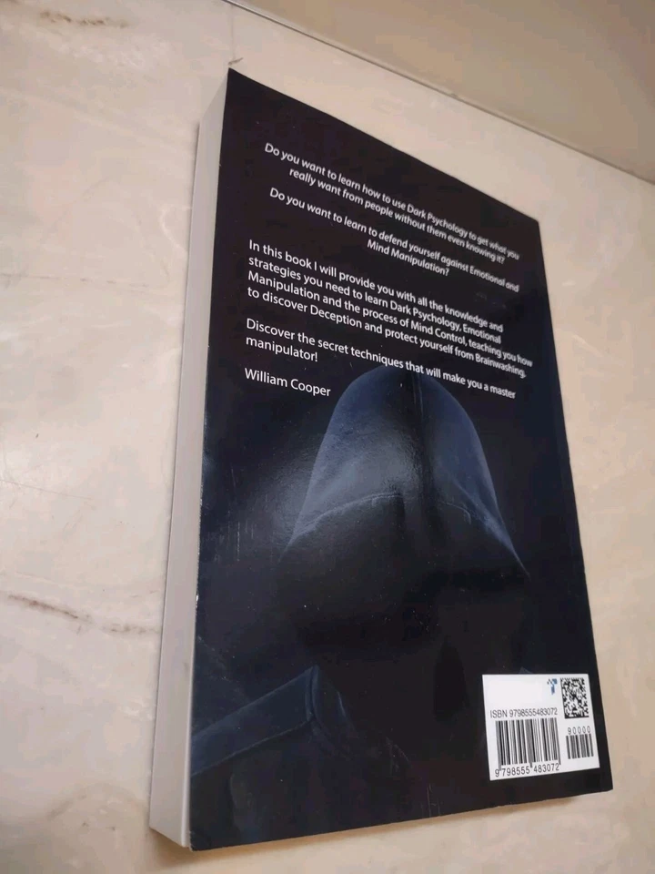 Dark Psychology And Manipulation: William Cooper (NEW) (FREE Shipping) - Image 3 of 3